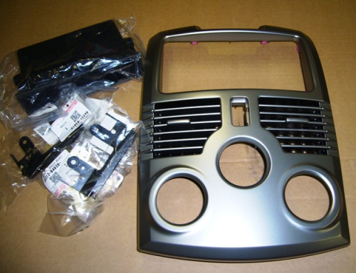 Radio conversion kit Terios 2006 for models WITHOUT climate control